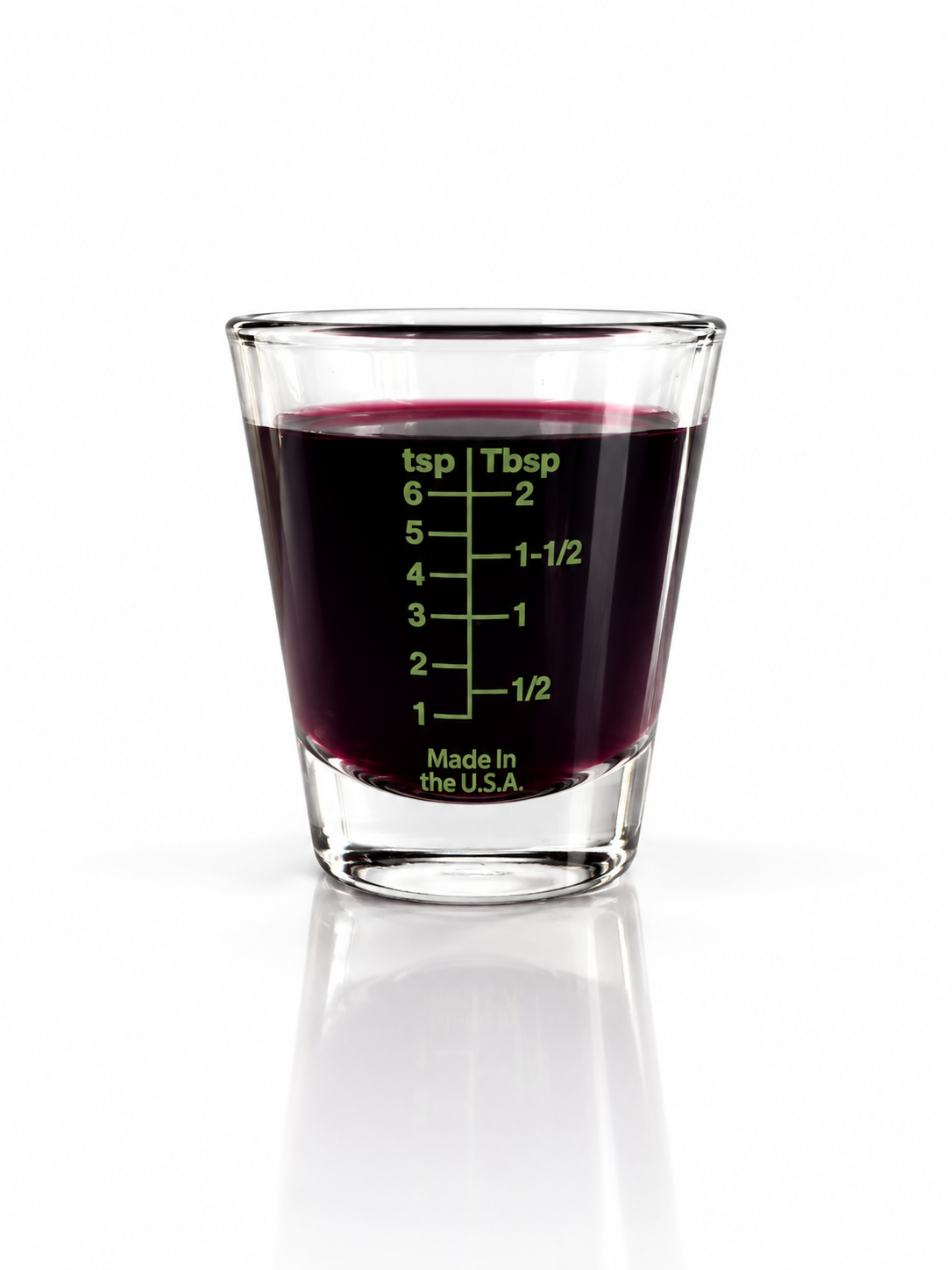 Manifest Wellness Glass Measuring Shot Glass