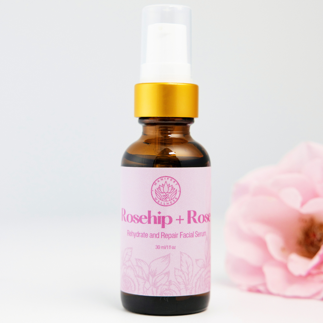 Rosehip + Rose Rehydrate & Repair Facial Serum