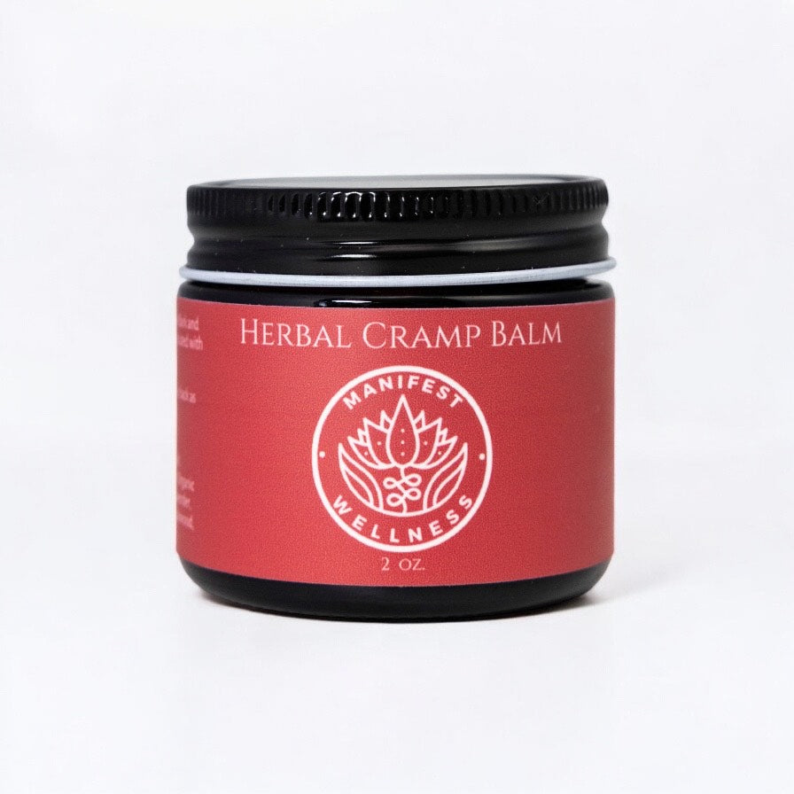 Cramp Balm with Cramp Bark, White Willow Bark and Essential Oils
