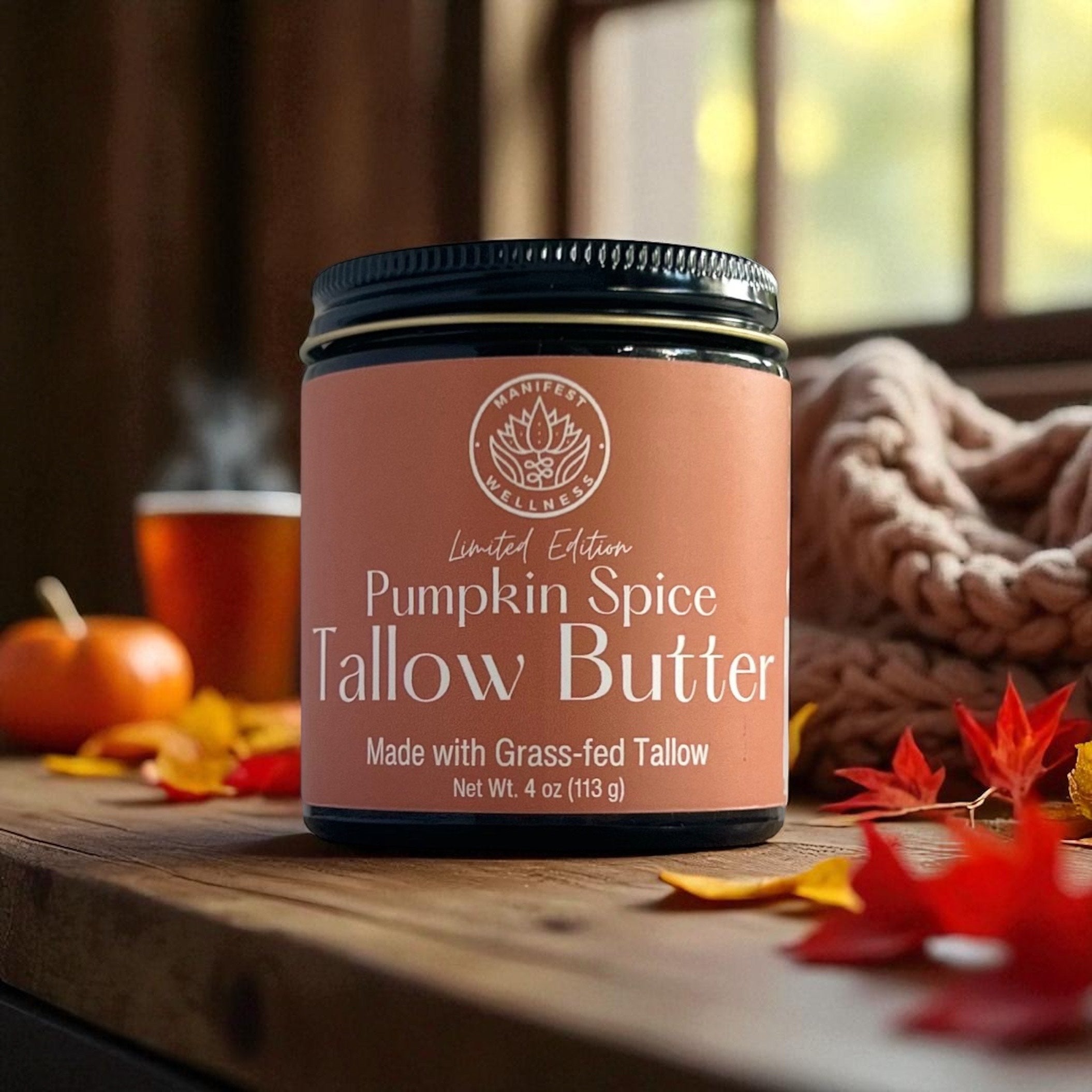 Pumpkin Spice Grasfed Tallow Butter Limited Edition