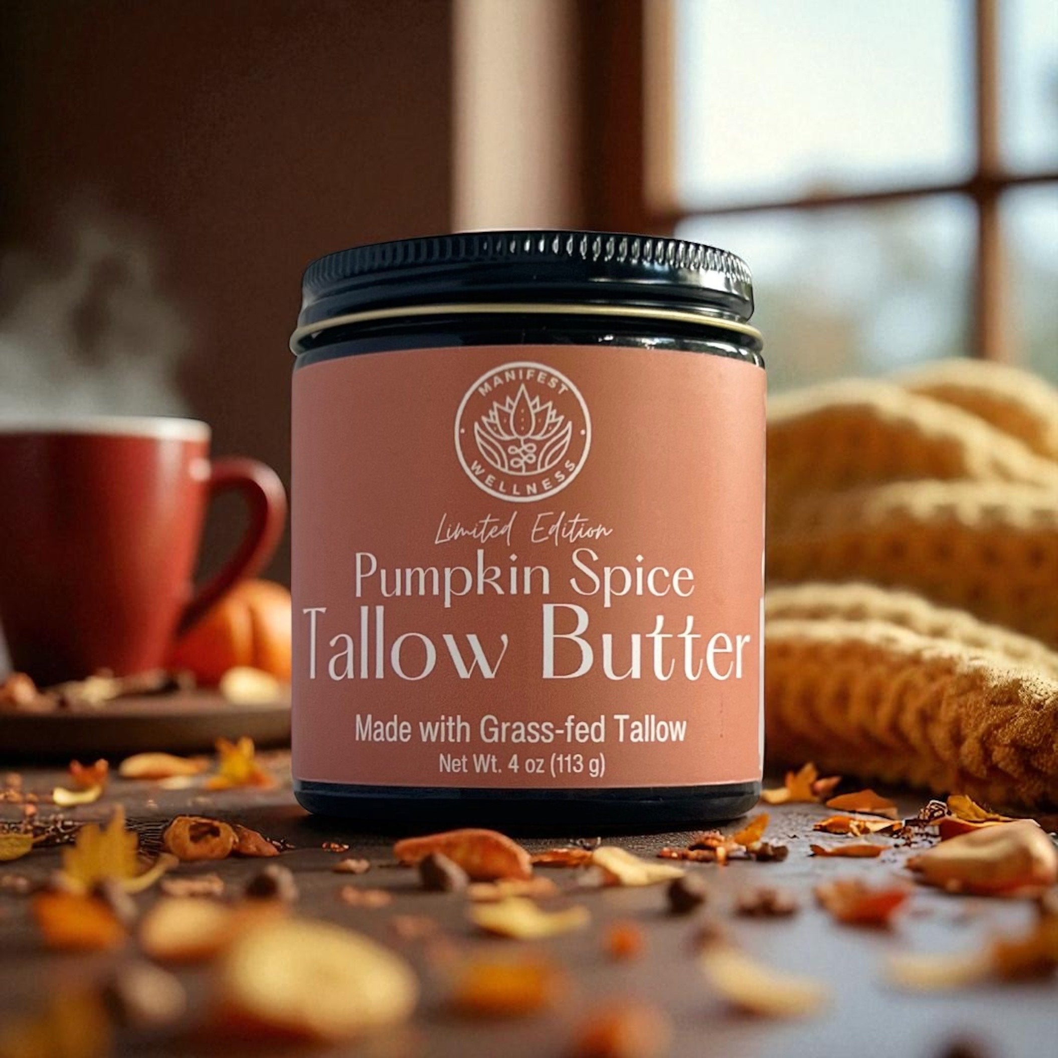 Pumpkin Spice Grasfed Tallow Butter Limited Edition