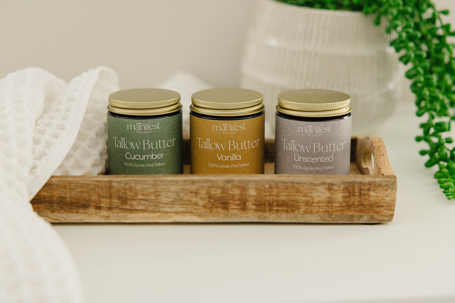 Cucumber Green Tea Tallow Butter | Pure Nourishment