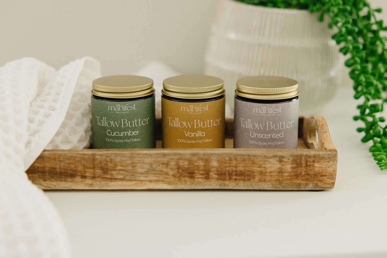 Cucumber Green Tea Tallow Butter | Pure Nourishment