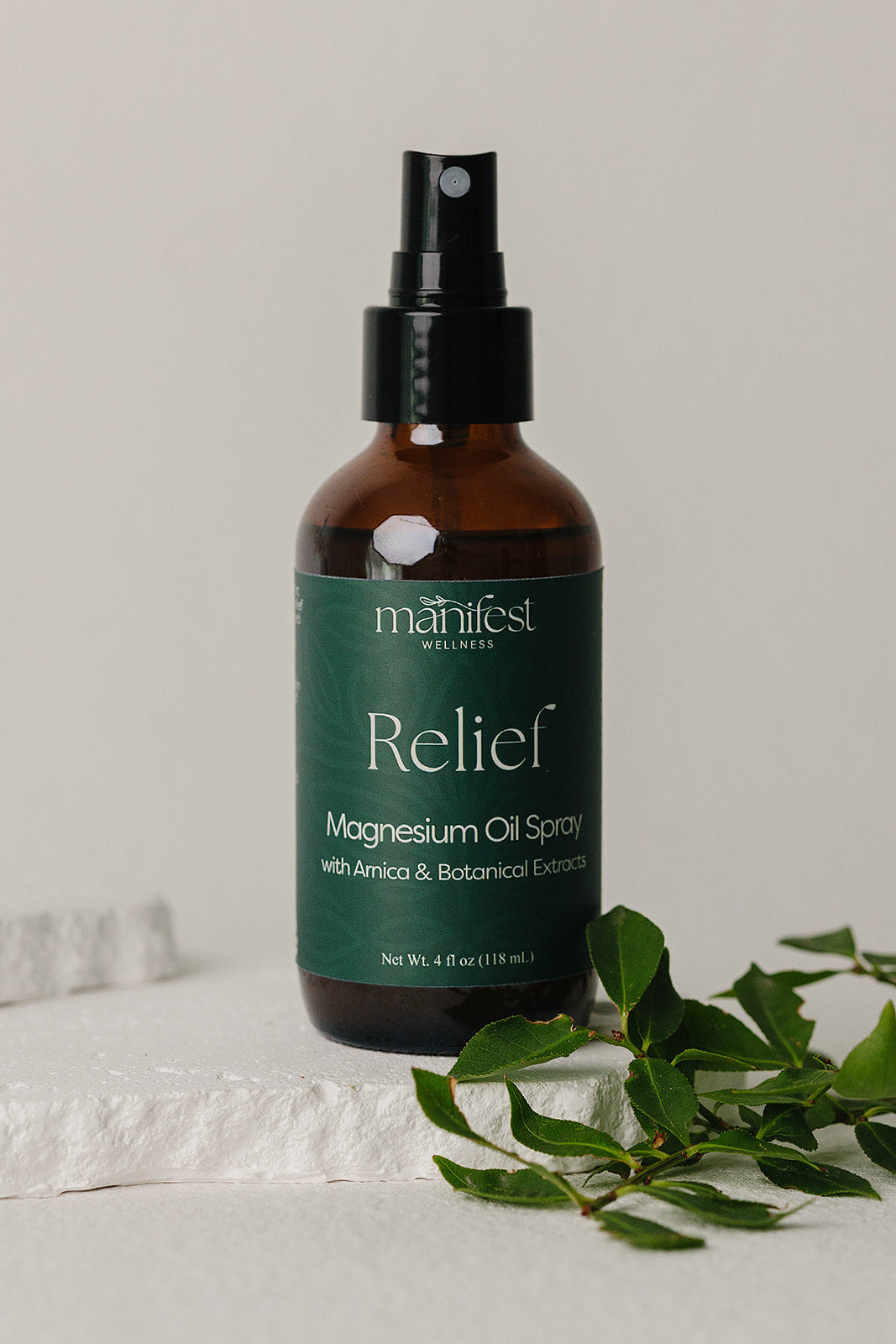 Magnesium Relief Oil Spray | Comfort Blend with Arnica &amp; St. John&