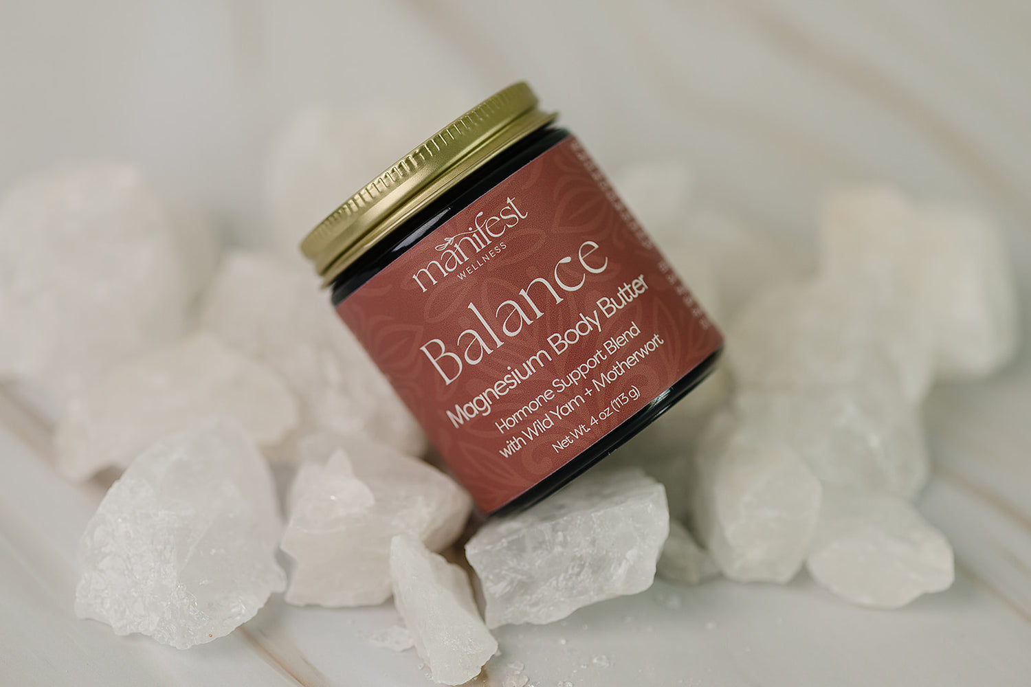 Magnesium Balance Butter | Hormone Support Blend with Wild Yam &amp; Motherwort