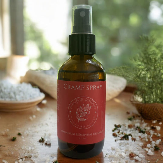 Magnesium Cramp Spray for Menstrual Cramp Relief made with Zechstein M