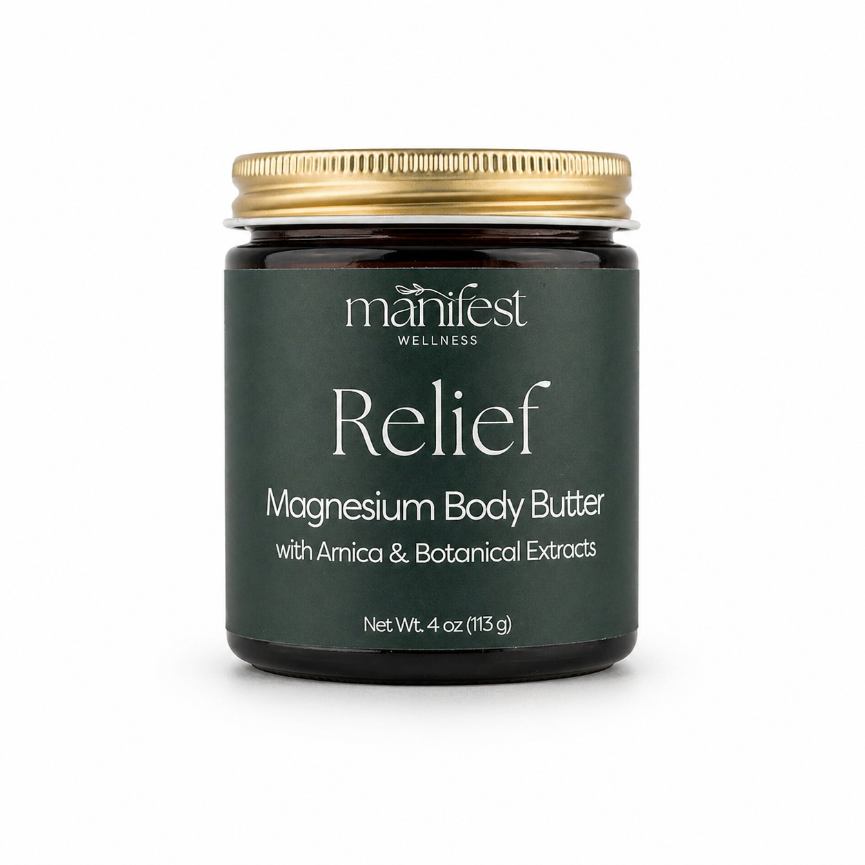 Magnesium Body Butter – Relief | Targeted Comfort with Arnica &amp; St. John’s Wort