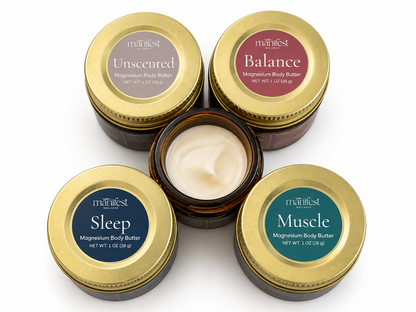 Magnesium Butter Discovery Set | 5 Signature Blends