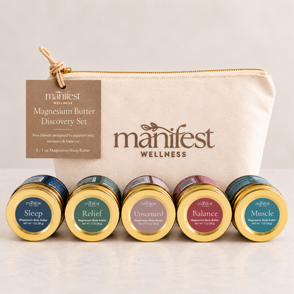 Magnesium Butter Discovery Set | 5 Signature Blends