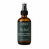 Brown glass bottle with black spray nozzle labeled &
