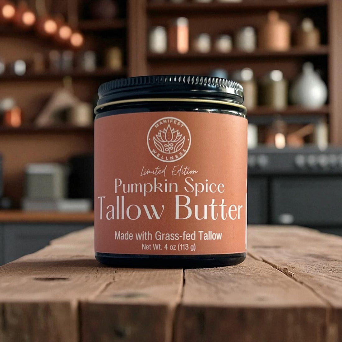 Pumpkin Spice Grasfed Tallow Butter Limited Edition